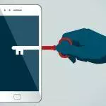 Desbloqueo manual de teléfono inteligente con llave; desbloqueo seguro de IMEI