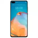 Pantalla de bloqueo del teléfono Zuum que muestra la hora 08:08, opción de desbloqueo con huella digital.