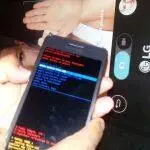 Pantalla de modo de recuperación del Samsung Galaxy Grand Prime con opciones para borrar datos/restablecer el dispositivo a valores de fábrica. Desbloqueo de teléfono Android.