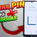 Pantalla de un teléfono Motorola con instrucciones para quitar el PIN. Desbloqueo de un teléfono Motorola.
