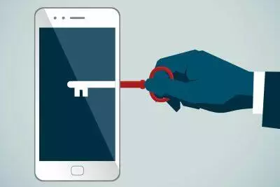 Desbloqueo manual de teléfono inteligente con llave; desbloqueo seguro de IMEI