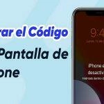 iPhone pantalla bloqueada; mensaje 