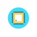 Icono de microchip