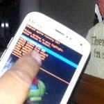 Menú de recuperación del sistema Android del teléfono BLU. Desbloqueo del teléfono BLU.